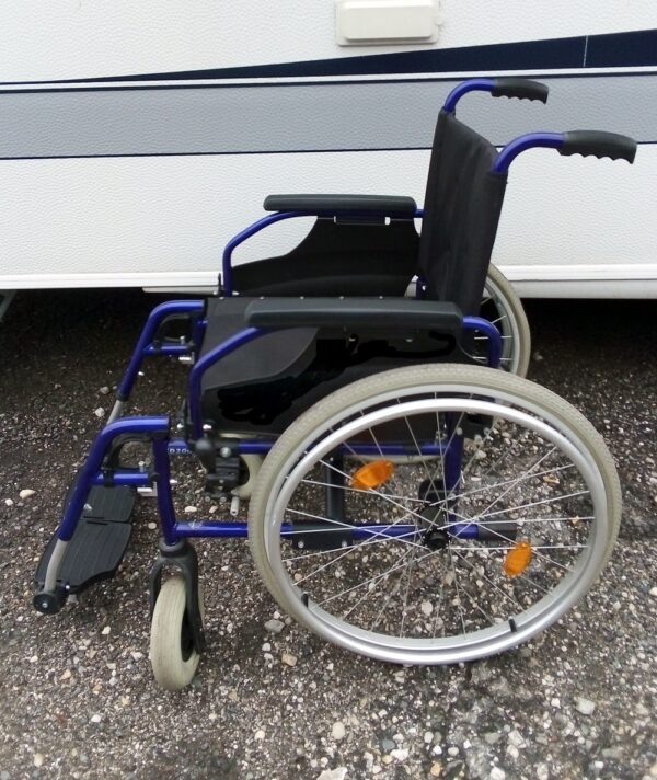 Repasovaný invalidní vozík